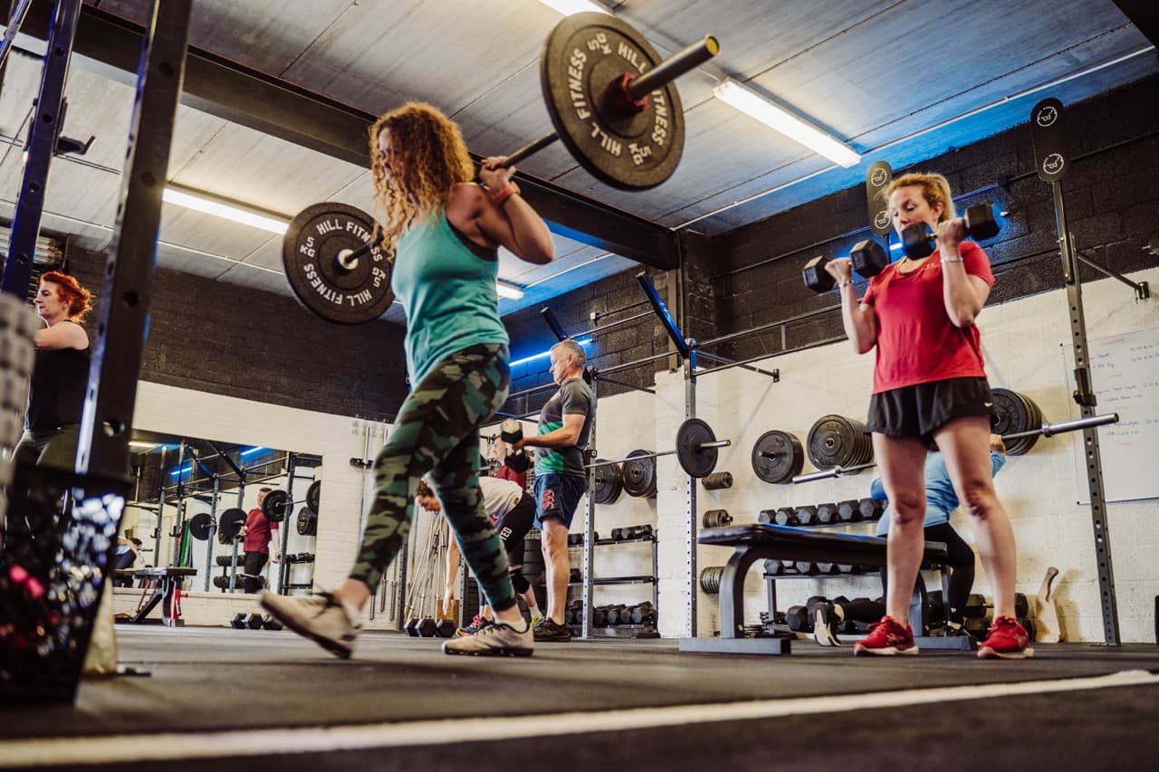 Members training at Paul McGowan Fitness